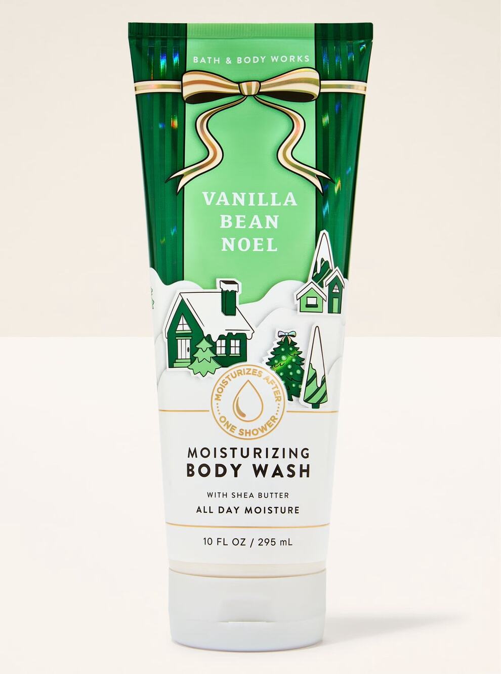 NEW! Bath & Body Works Vanilla Bean Noel Moisturizing Body Wash